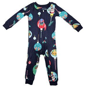 Disney Holiday Pajamas 100 year collection Size 18m Christmas Ornaments Print Na